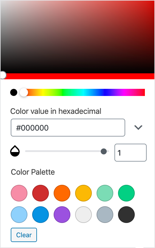 just a color picker